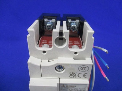 ノーヒューズブレーカ2P15A(アラームスイッチ付) NF63-HV