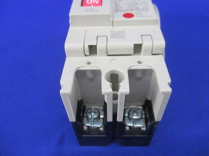 ノーヒューズブレーカ2P20A(汚れ有)(アラームスイッチ無し) NF63-HV