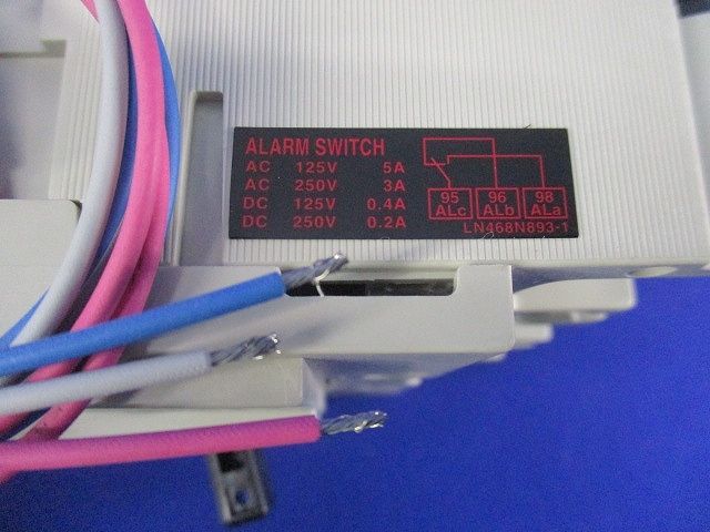 ノーヒューズブレーカ3P75A(アラームスイッチ付) NF125-HV