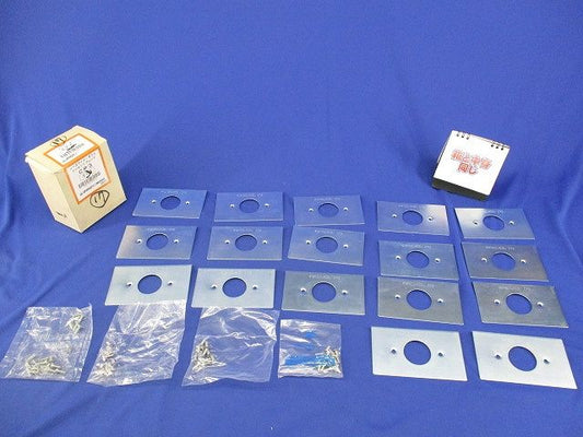 コンセントプレート(17個入)(キズ・汚れ有) CP3