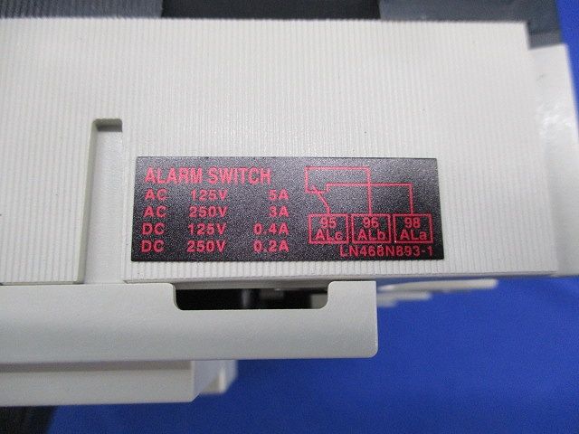 ノーヒューズブレーカ3P3E100A(単3中性線欠相保護,アラームスイッチ付) NF125-NCVZ