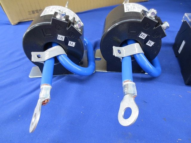 電力量計3P3W110V5A50Hz+計器用変流器100/5A(2個)セット M8FM-S1R+CW-15LS
