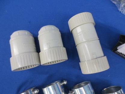 Eパイプアダプタセット(混在7個入)(クリームグレイ) DMP36EN他