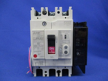 ノーヒューズブレーカ3P3E50A(アラームスイッチ付) NF63-NCVZ