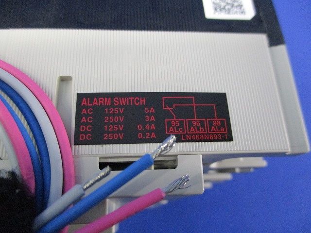 ノーヒューズブレーカ3P3E50A(アラームスイッチ付) NF63-NCVZ