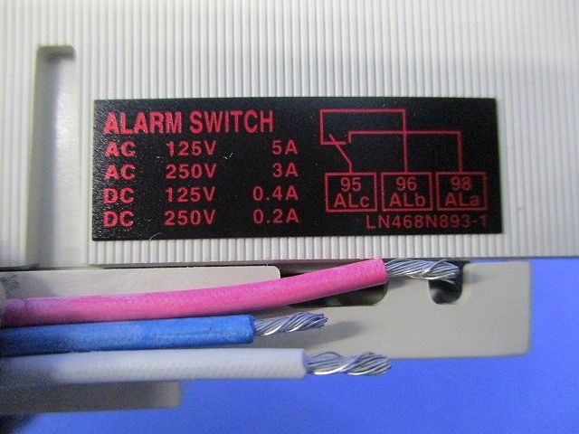 ノーヒューズブレーカ3P150A(アラームスイッチ付) NF250-NCVZ