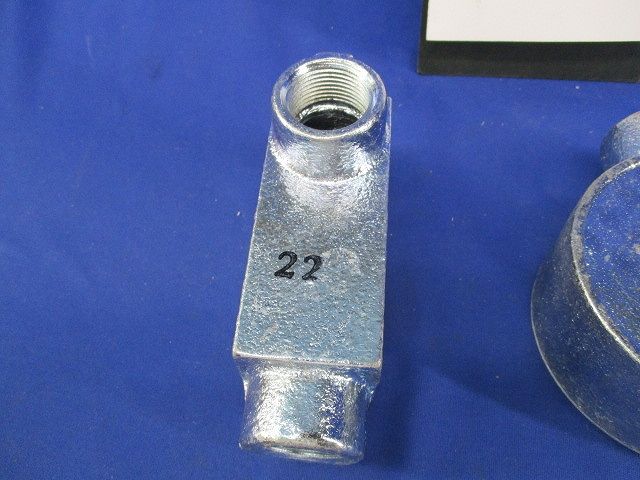 ユニバーサルエルボ・丸型露出セット(混在2個入)(傷・汚れ有) 22