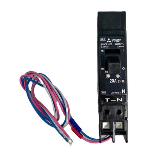 漏電遮断器 (分電盤用) (分岐回路用) (2P1E) 警報スイッチ(AL) BV-C12P1E20A30mA