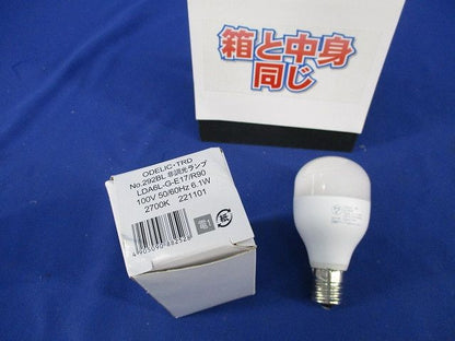 LED電球ミニクリプトン形(電球色)(E17) LDA6L-G-E17/R90