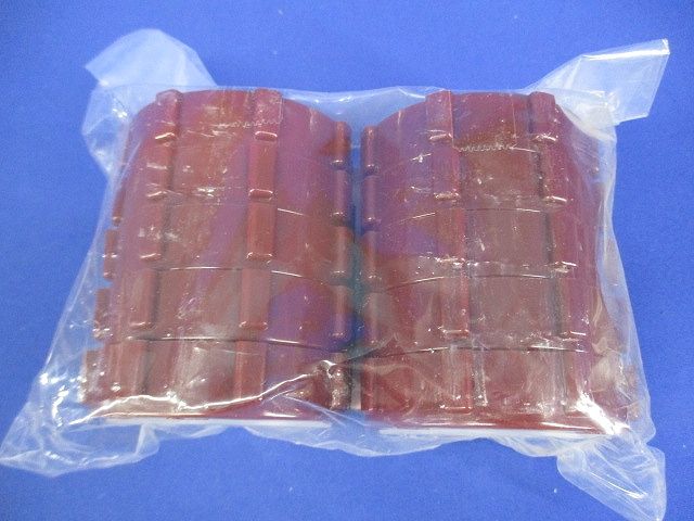 厚鋼電線管用(フタ付)ポリカブッシング(絶縁ブッシング)厚鋼54用  10個入 ZVF-54-10
