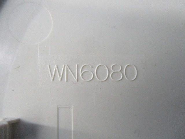 モダン丸型電話線プレート(17個入)(ミルキーホワイト) WN6080