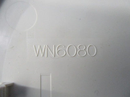 モダン丸型電話線プレート(17個入)(ミルキーホワイト) WN6080