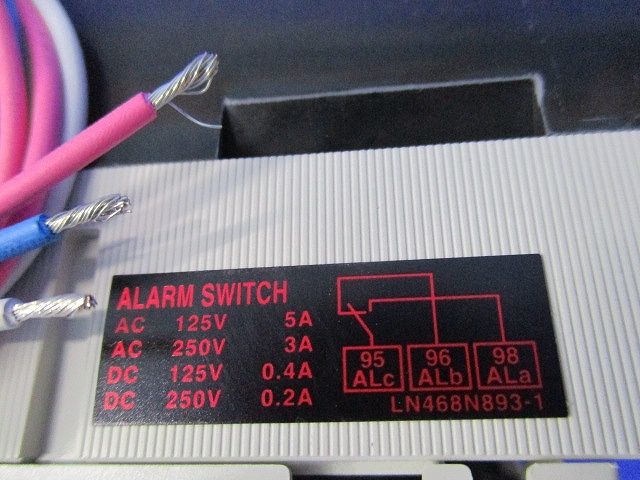 ノーヒューズブレーカ3P150A(アラームスイッチ付) NF250-NCVZ