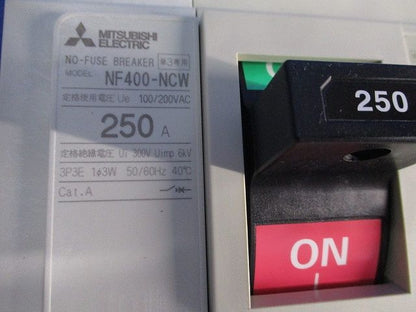 ノーヒューズブレーカ3P3E250A(単3中性線欠相保護付) NF400-NCW