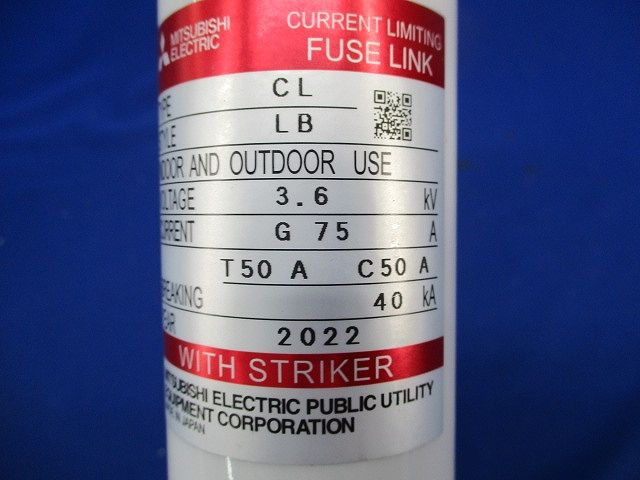 ヒューズリンク 3.6KV G75A CL