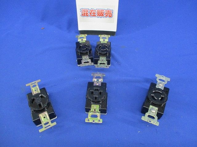 引掛埋込コンセントセット(混在5個入)(傷・汚れ有) WF2315K他