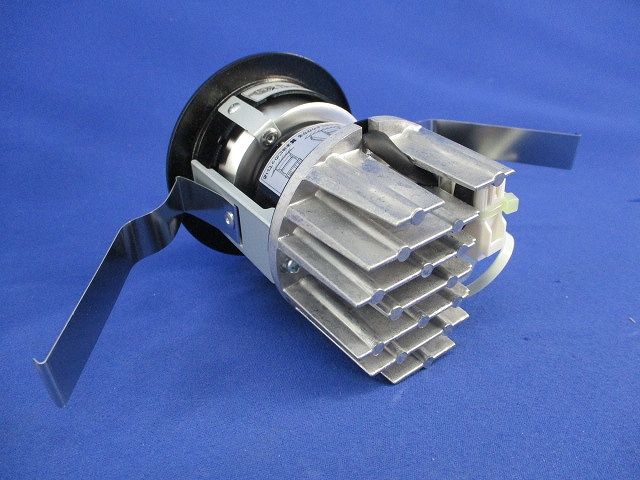 LEDダウンライトφ75(電球色)(キズ・汚れ有)(黒) LZD-93500LBB