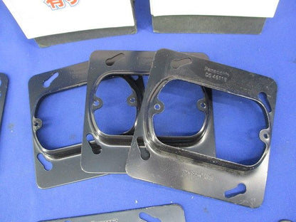 塗装中型四角スイッチカバー2コ用(混在15個入)(キズ・汚れ有) DS47112B他