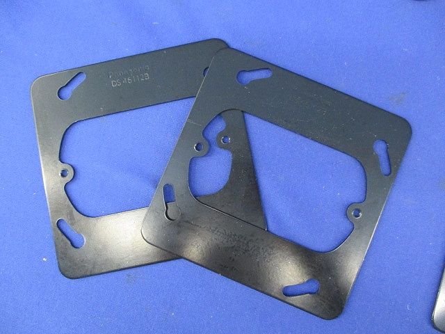 塗装中型四角スイッチカバー2コ用(混在15個入)(キズ・汚れ有) DS47112B他