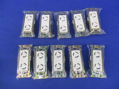 引掛埋込ダブルコンセント(10個入)(キズ･汚れ有)National WF2312