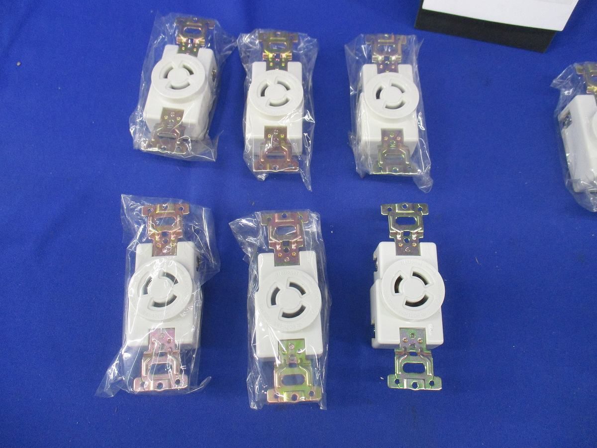 引掛埋込コンセントセット(混在9個入)(キズ・汚れ有)National WF2520他