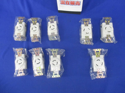 引掛埋込コンセントセット(混在9個入)(キズ・汚れ有)National WF2520他