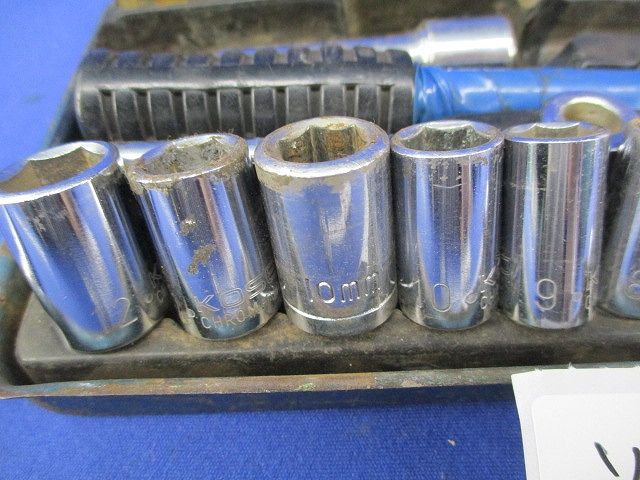 ソケット 4mm〜12mm・サビ有(傷・汚れ有) 4mm
