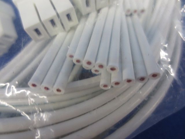 渡りコード 片切り(10本入)(白)(新品未開封) DKP2500