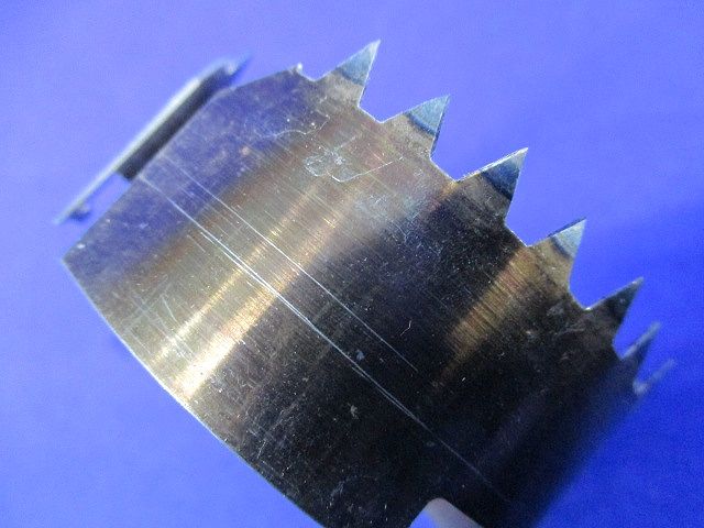 六角軸 ホールソーの刃(7枚入)(65mm刃・ホールソー付属品不足)KHS IP-30-8