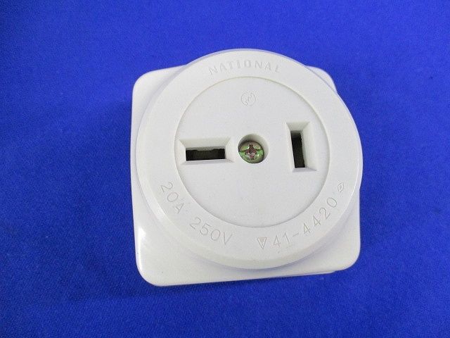 引掛露出コンセントセット(混在3個入)(ミルキーホワイト)National WK2320K他