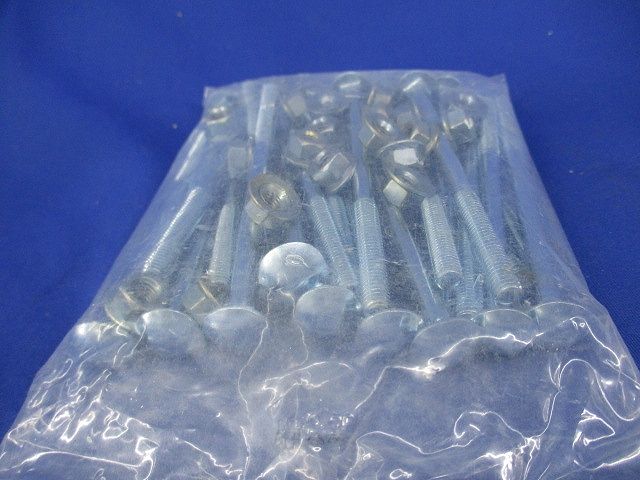 ユニクロ角根M6×95×30(座付ナット付)(25組入) M6