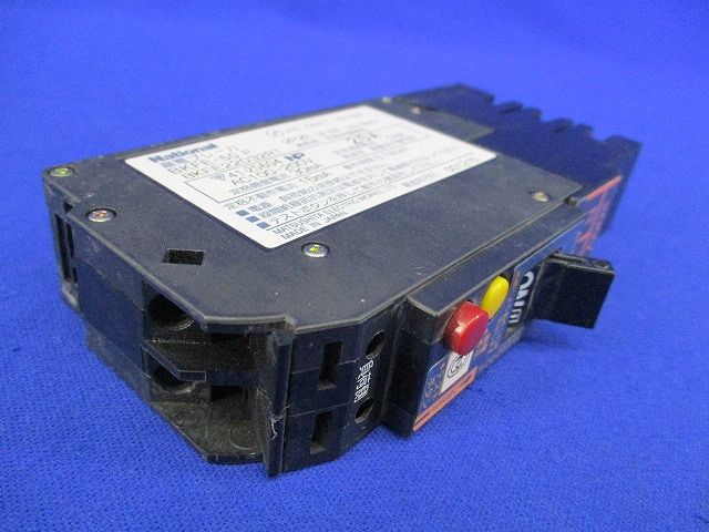 カンタッチ漏電ブレーカBKFE型2P2E20A(テプラ痕有)National BKFE-50