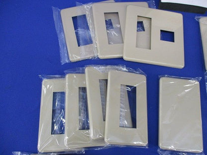 ホームエレガンスプレートセット(混在18個入)(ライトベージュ) HBP-1U-2-L他