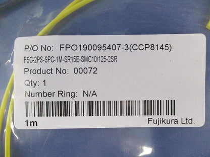 コネクタ付き光ファイバーコード 1m(新品未開封) FPO190095407-3(CCP8145)