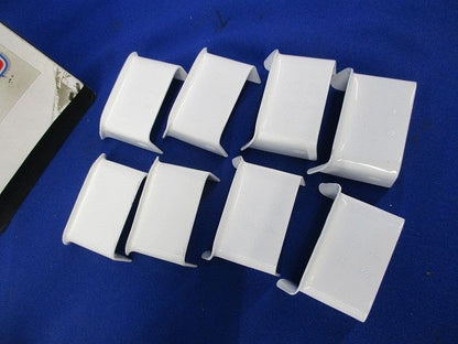 メタルモール付属品 B型セット(混在11個入)(ホワイト)(傷・汚れ有) M025他