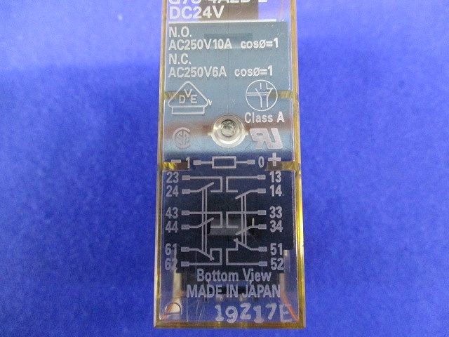 セーフティーリレー DC24V(汚れ有) G7S-4A2B-E