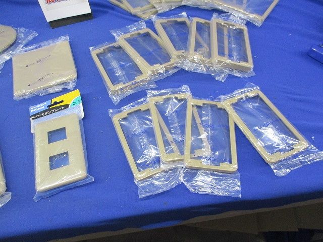 プレートセット(混在22個入)(ダークベージュ)National WN8071他