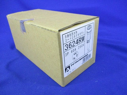 引掛形防水形コードコネクタボディ 3624RW