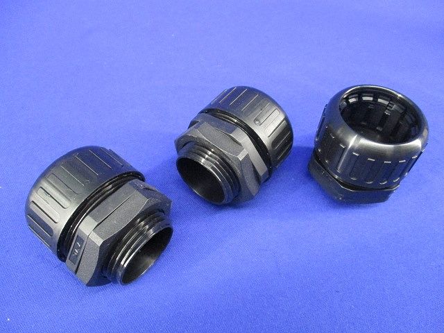 コルゲートチューブコネクタ コルゲートグランド(3個入)AVC N-FGN33-34B