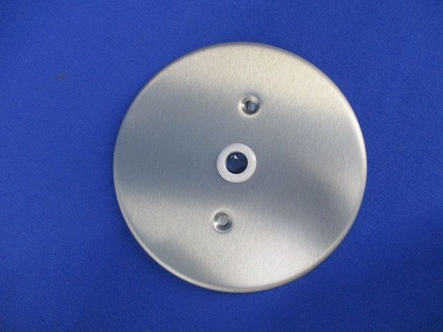 新金属丸型電話線プレート(9枚入) WN7580