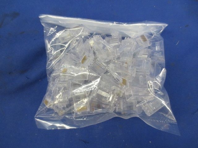 モジュラープラグ8極8芯(58個入) 型番不明
