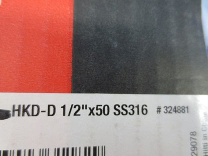 フラッシュアンカー(ステンレス)(6個入) HKD-D1/2x50SS316"