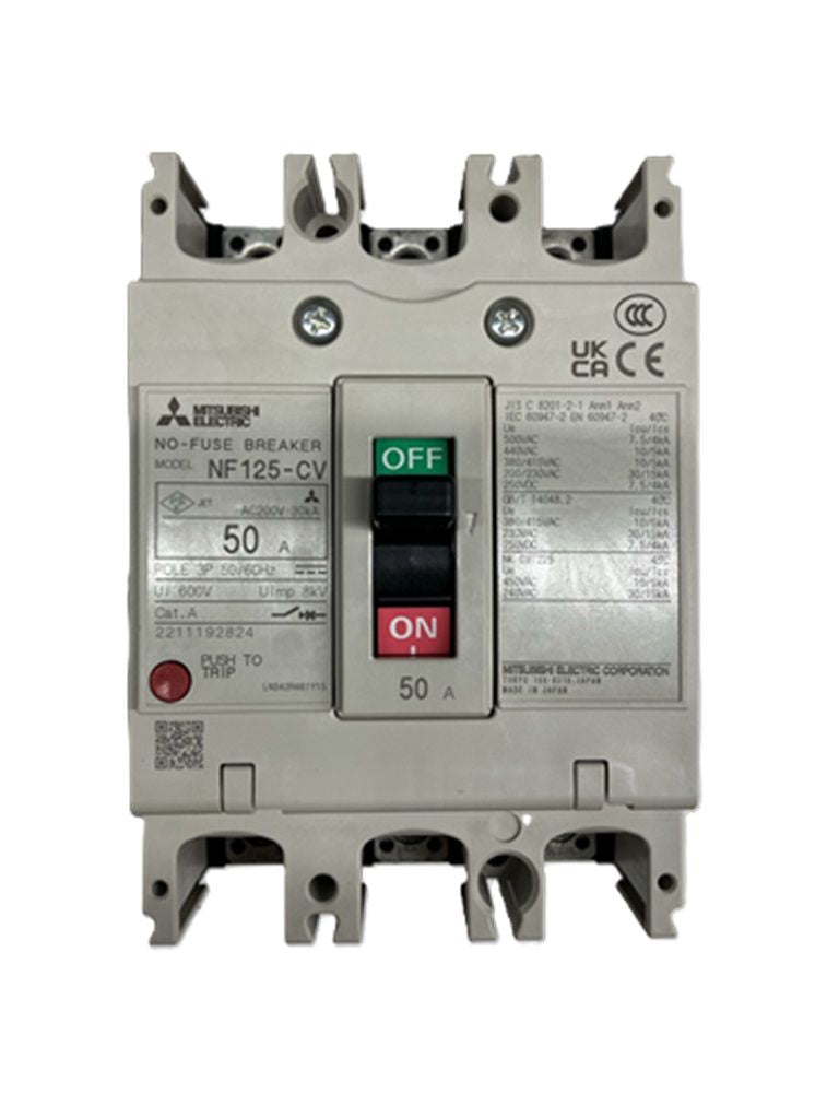 ノーヒューズ遮断器 NF125-CV-3P-50A