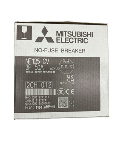 ノーヒューズ遮断器 NF125-CV-3P-50A