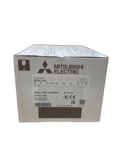 ノーヒューズブレーカー AC 3P 125-250A ADJ AL-1LS NF250-SEV-3P-225A