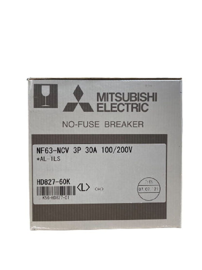 単3中性線欠相保護付ノーヒューズブレーカー AC100/200V NF63-NCV-3P-30A-AL