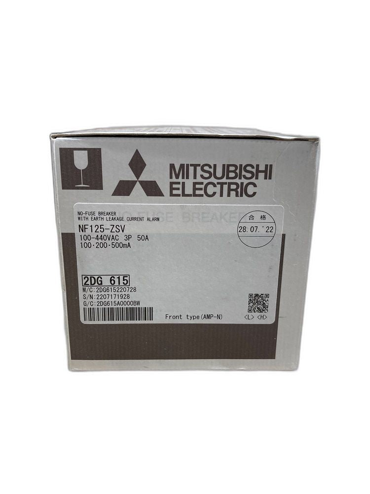 漏電アラーム遮断器) (3極) (AC 100-440V) 1.2.500MA NF125-ZSV-3P-50A