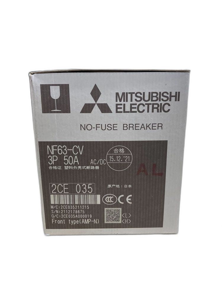 ノーヒューズブレーカー NF63-CV-3P-50A-AL