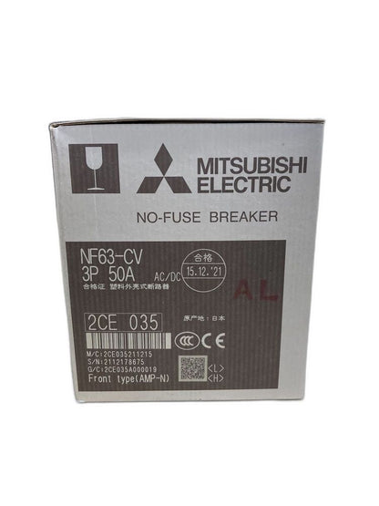 ノーヒューズブレーカー NF63-CV-3P-50A-AL