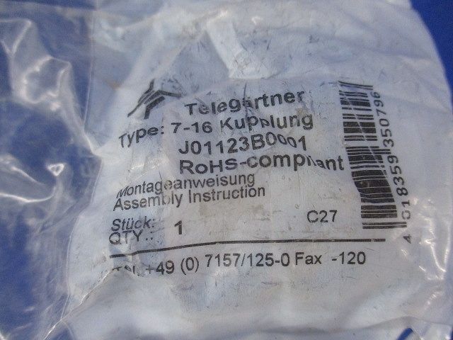 7-16カップリング(新品未開封) J01123B0001